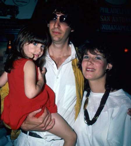 Howard with his first wife Alison Berns